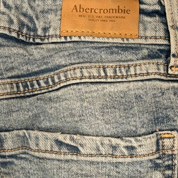 Abercrombie Kids High Rise Wide Leg Jeans Size 13/14 Blue - Picture 9 of 9